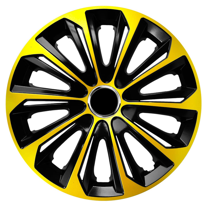 Универсална капачка за джанта 15'' NRM Extra Strong златно-черна 1 брой