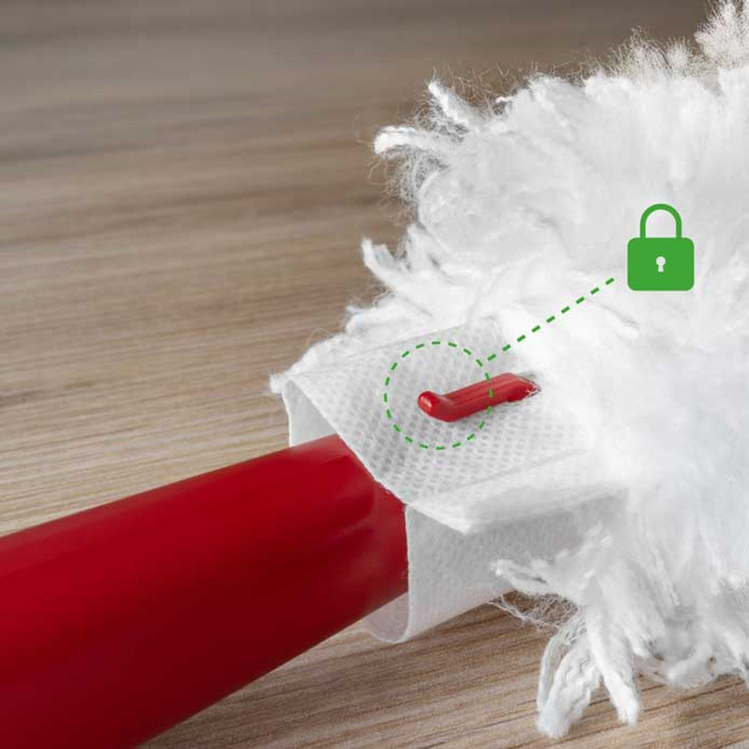Vileda Flex&Catch резервни части за лопатка за прах, 10 броя, 100% рециклирани влакна, 360° резервна част