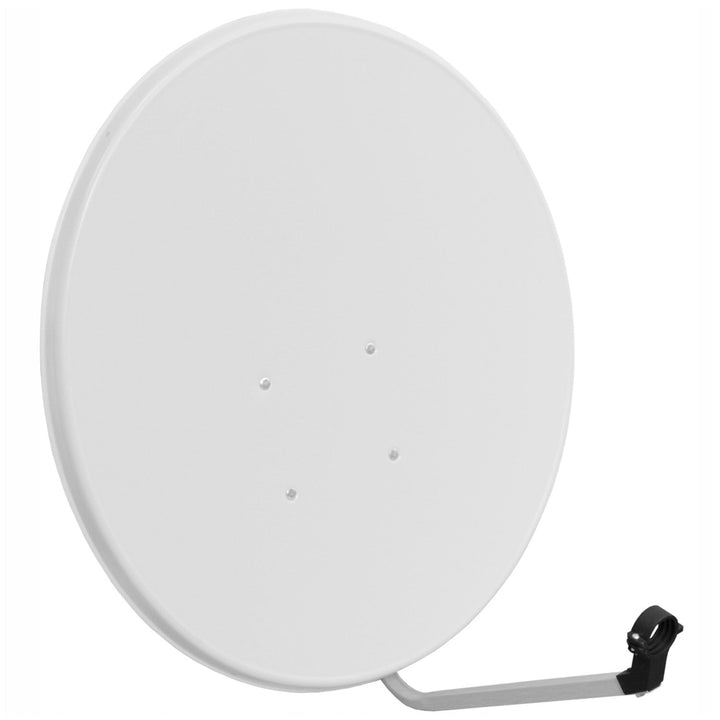 Сателитна антена LTC, 90 cm, светло сива, висока устойчивост на механични фактори, LXSAT952