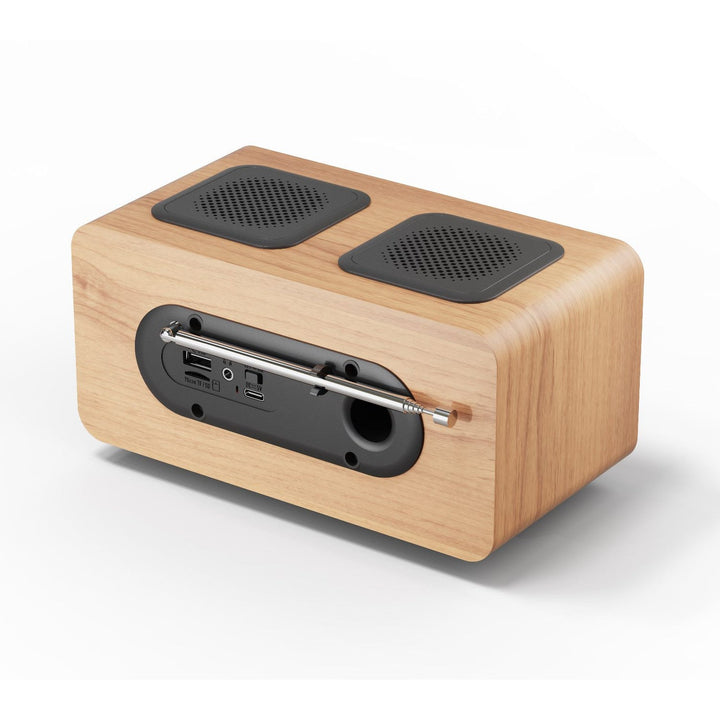 Преносимо радио Blaupunkt, цифрово радио DAB+ и FM тунер, Bluetooth, изход за слушалки, USB и microSD плейър, LCD дисплей, часовник и аларма, захранва се от USB-C акумулаторна батерия, DR10CR