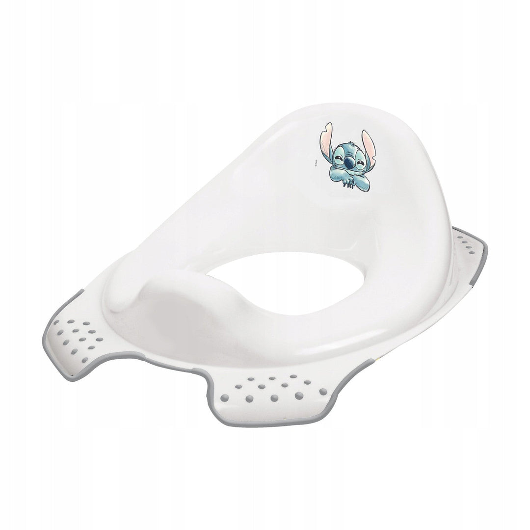 Калъф за тоалетна седалка Keeeper, противоплъзгащ, Stitch, бял, 1081910031900
