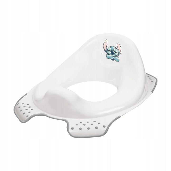 Калъф за тоалетна седалка Keeeper, противоплъзгащ, Stitch, бял, 1081910031900