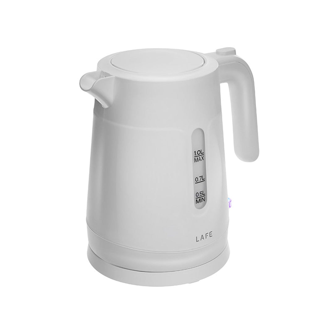 Електрическа кана Lafe, капацитет 1 литър, мощност 1500 W, бял цвят, Essential S