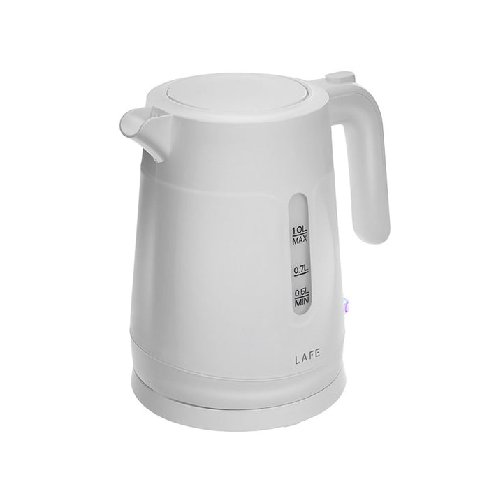 Електрическа кана Lafe, капацитет 1 литър, мощност 1500 W, бял цвят, Essential S
