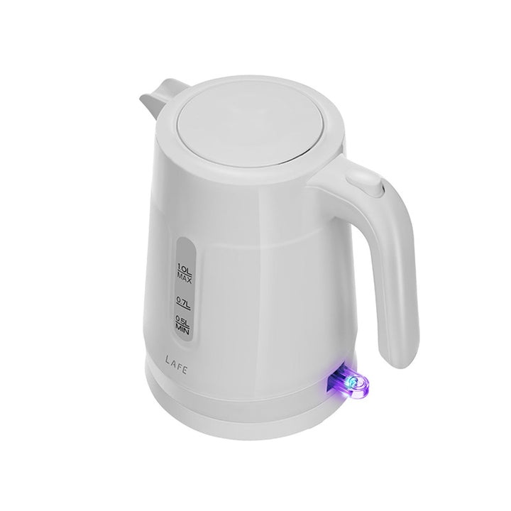 Електрическа кана Lafe, капацитет 1 литър, мощност 1500 W, бял цвят, Essential S