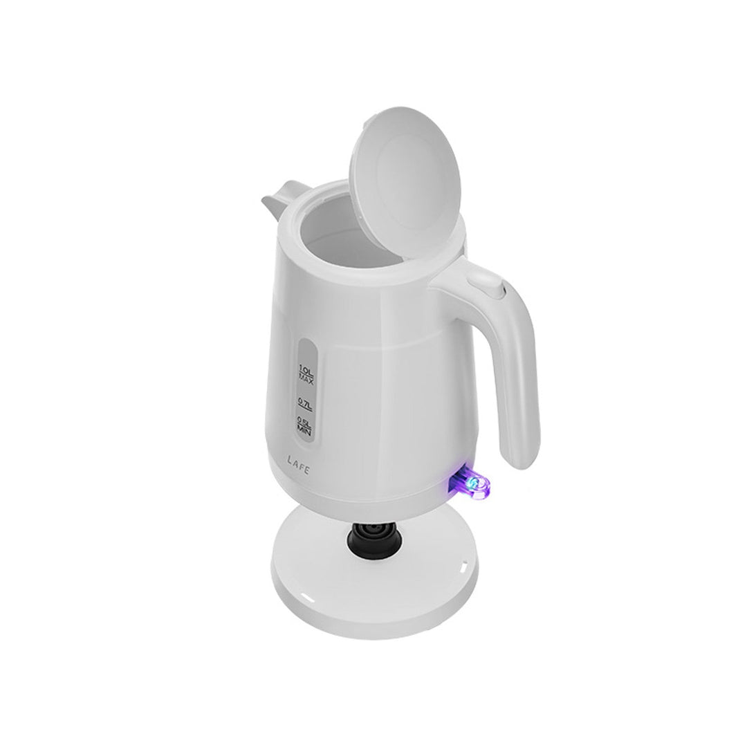 Електрическа кана Lafe, капацитет 1 литър, мощност 1500 W, бял цвят, Essential S