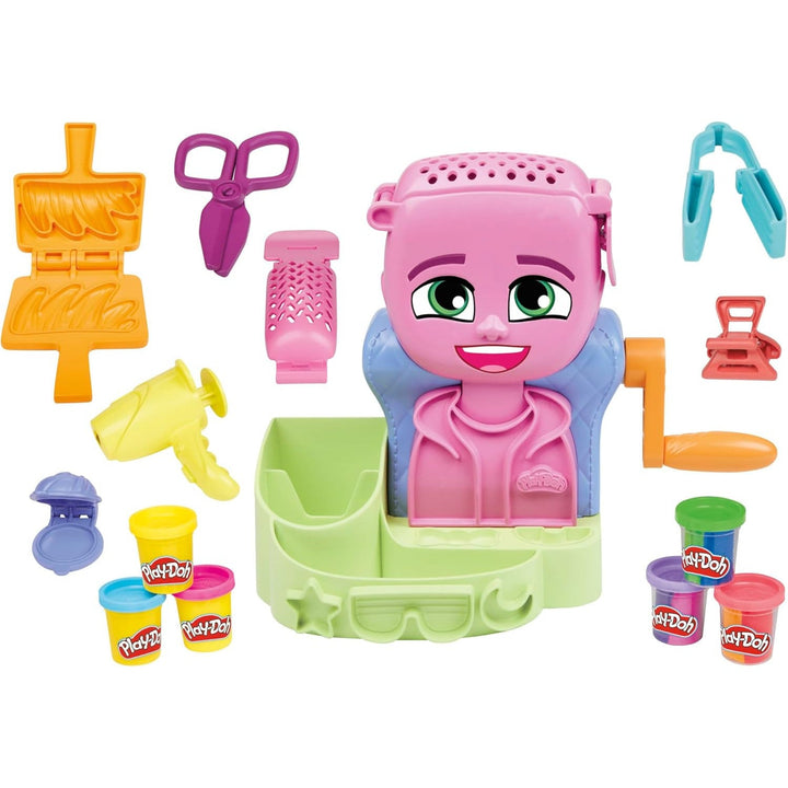 Play-Doh Hair Salon, творческа играчка, пластилин, F8807