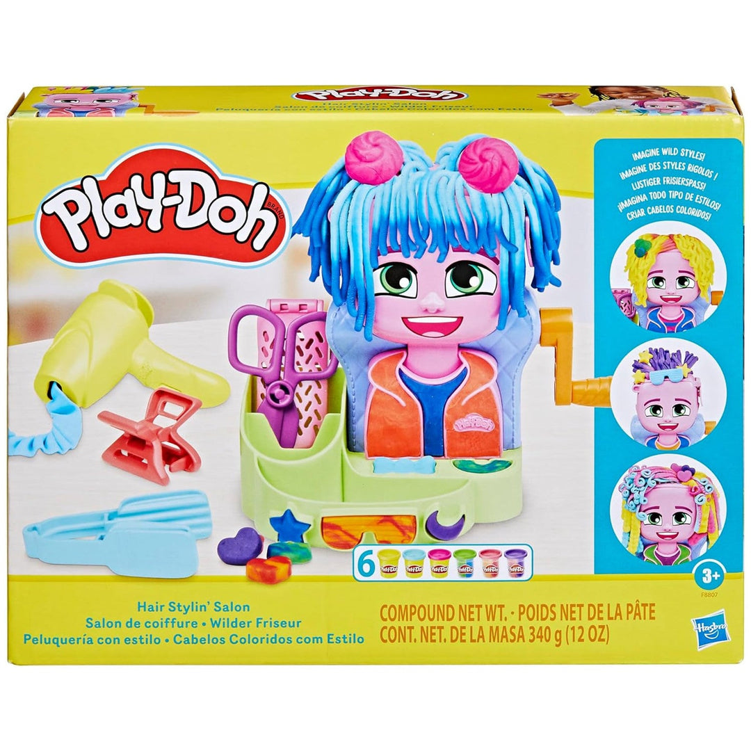 Play-Doh Hair Salon, творческа играчка, пластилин, F8807