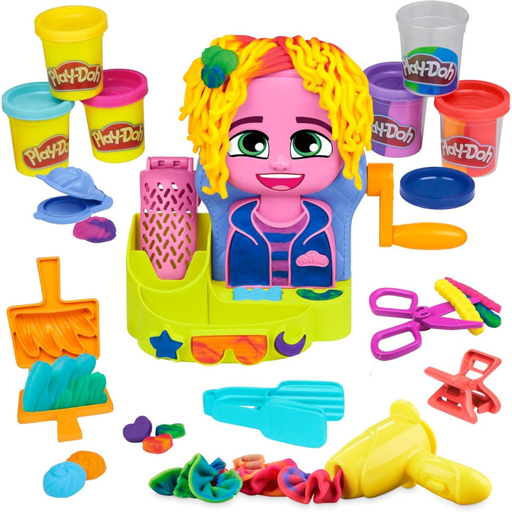 Play-Doh Hair Salon, творческа играчка, пластилин, F8807
