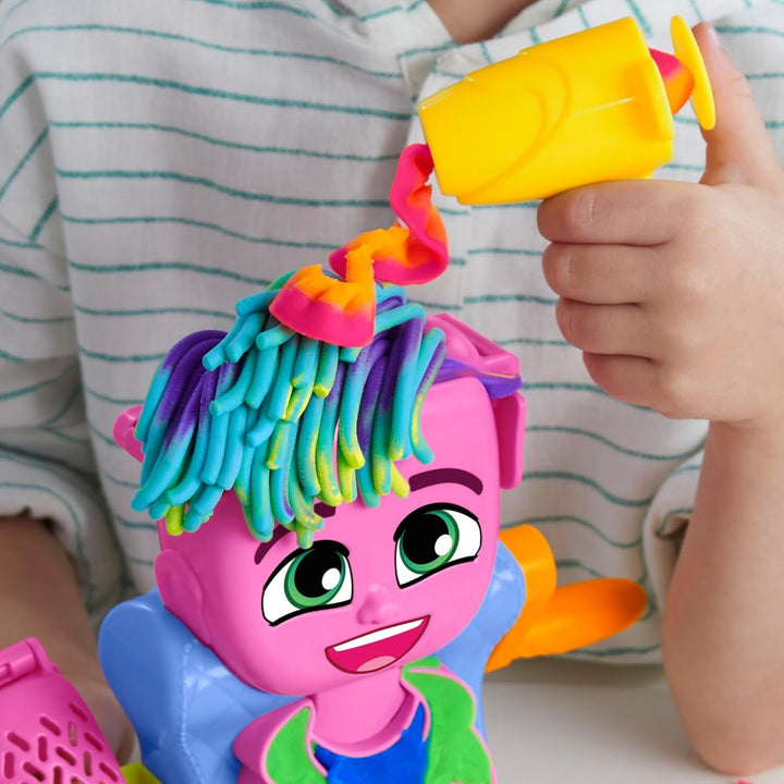 Play-Doh Hair Salon, творческа играчка, пластилин, F8807