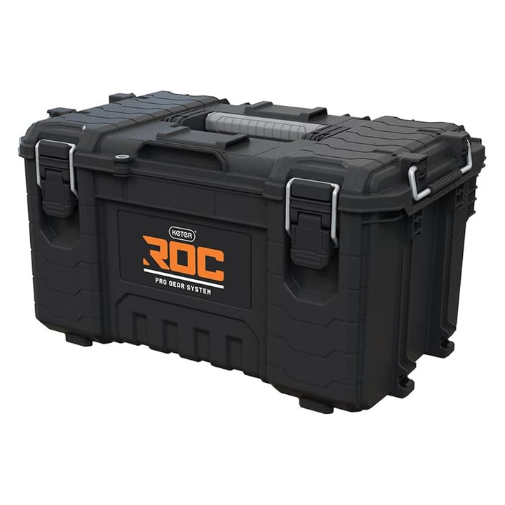 Кутия за инструменти Keter ROC Pro Gear 2.0, товароносимост 54 кг, с дръжки Pro Mount, включен органайзер, възможност за закачане на стена, 256984
