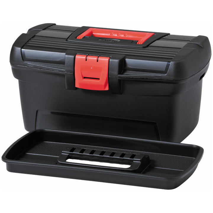 Кутия за инструменти Curver, органайзер с отделения, черна, Herobox Basic 13'' 221694