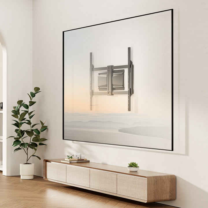 Стойка/закачалка за телевизор Maclean, макс. VESA 600x400, 37-90", макс. натоварване 65 кг, черна, MC-881 N
