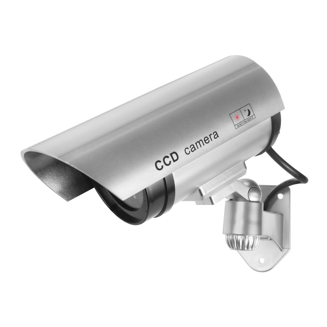 Фалшива камера с мигащ LED IR1100 S IR за външна употреба + 2x AA Varta Industrial батерии