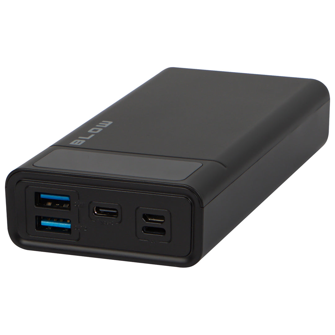 Портативна батерия 20000mAh PB20E Quick Charge 30 Power Delivery 20W, черна, Blow