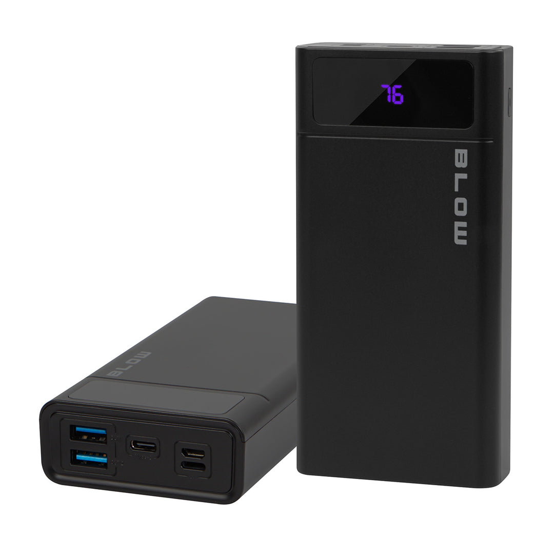 Портативна батерия 20000mAh PB20E Quick Charge 30 Power Delivery 20W, черна, Blow