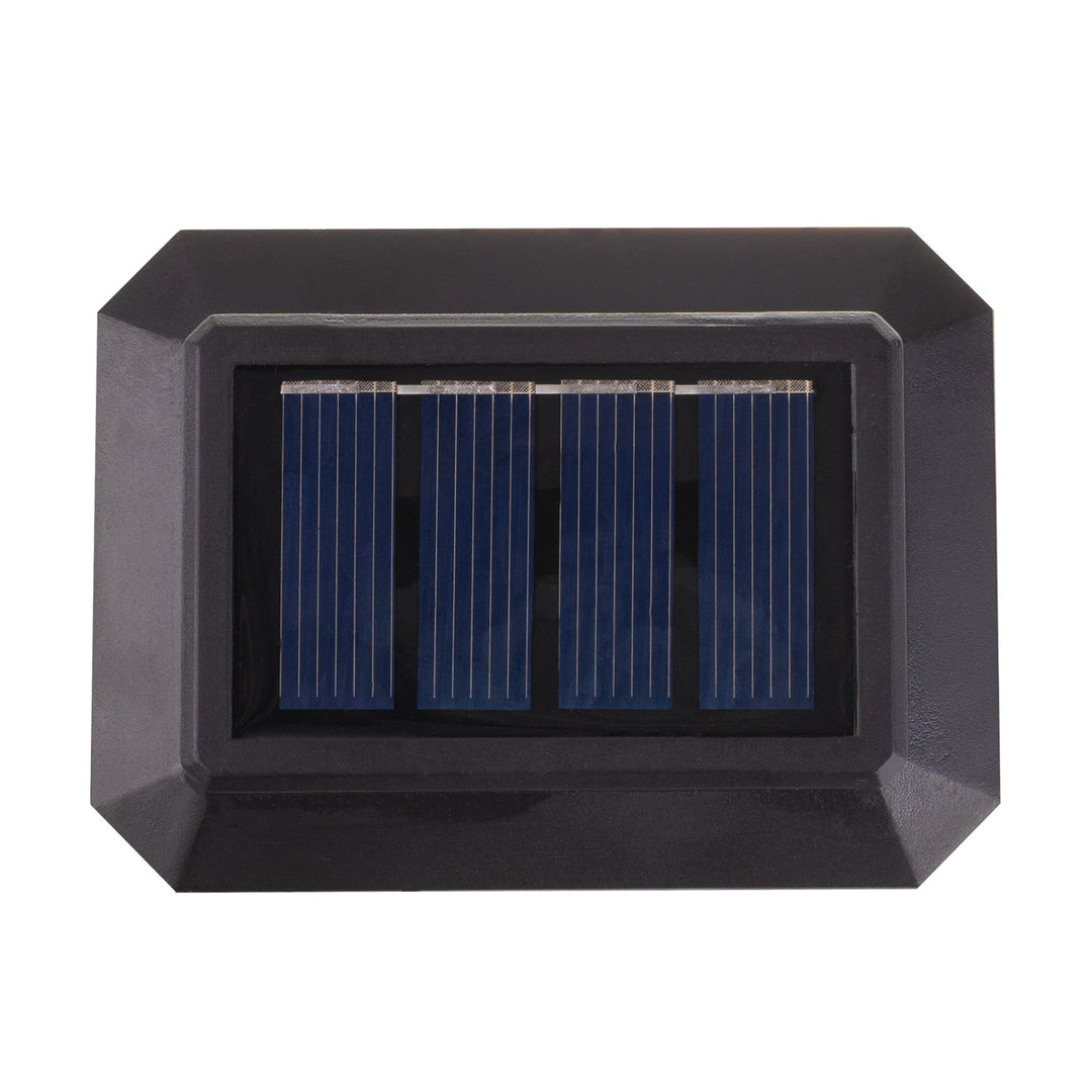 Слънчева LED лампа за стълб GreenBlue, 60x40 мм, капак с форма на плик, 3200 K, GB125 WW