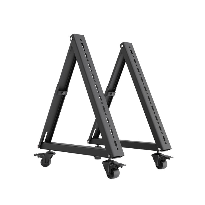 Количка / подова стойка за телевизор Maclean, 37-80", макс. VESA 800x400, макс. 75 кг, мобилна, с блокировка на колелата, MC-183