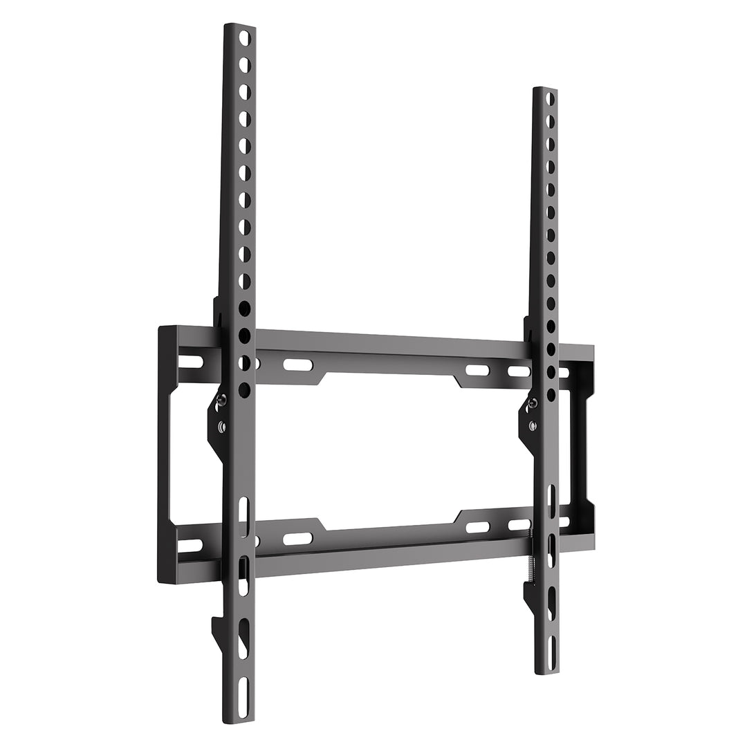 Стойка / закачалка за телевизор Maclean, макс. VESA 400x400, 32-75", до 45 кг, черна, регулиране на наклона 0°~-8°, MC-187
