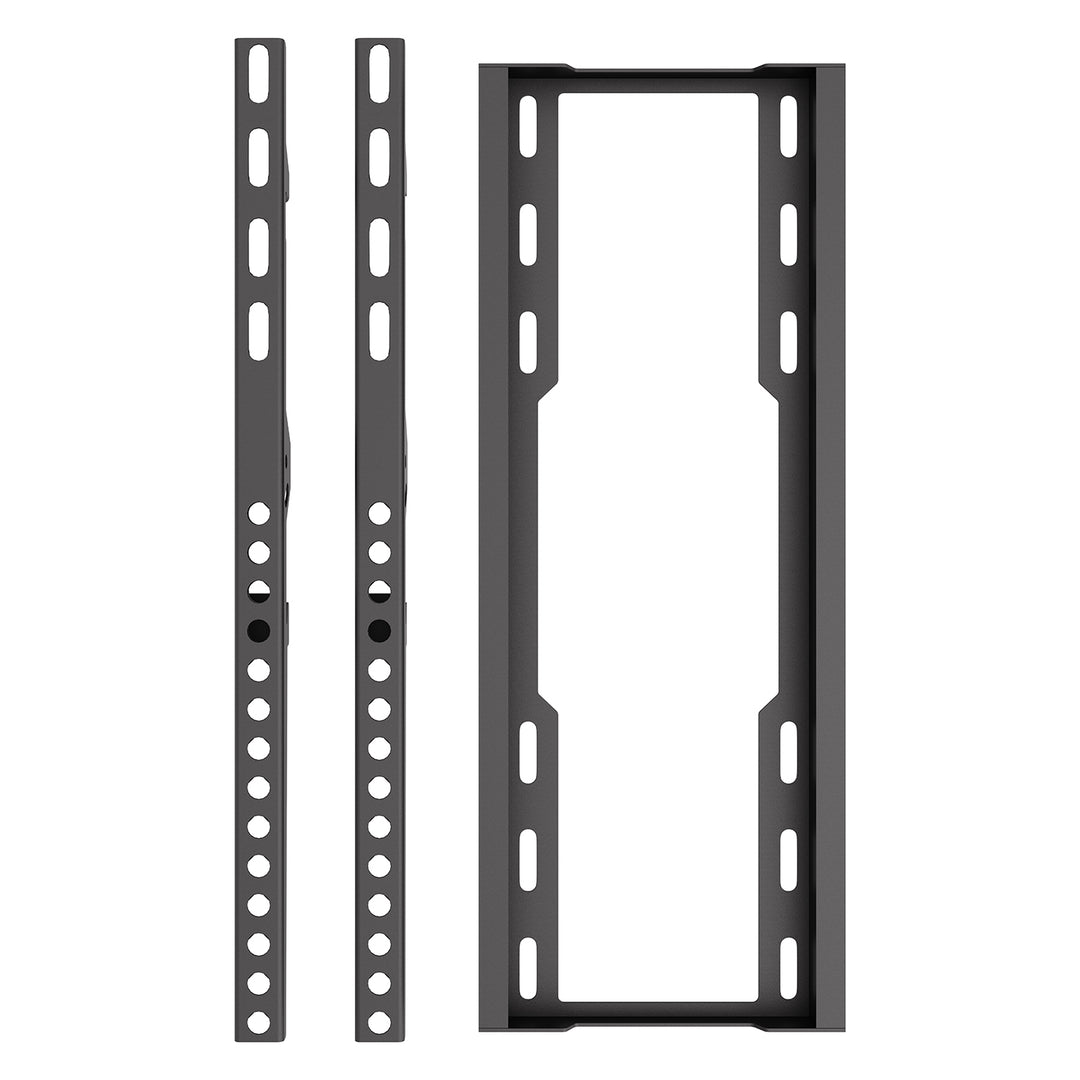 Стойка / закачалка за телевизор Maclean, макс. VESA 400x400, 32-75", до 45 кг, черна, регулиране на наклона 0°~-8°, MC-187