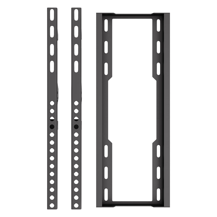 Стойка / закачалка за телевизор Maclean, макс. VESA 400x400, 32-75", до 45 кг, черна, регулиране на наклона 0°~-8°, MC-187