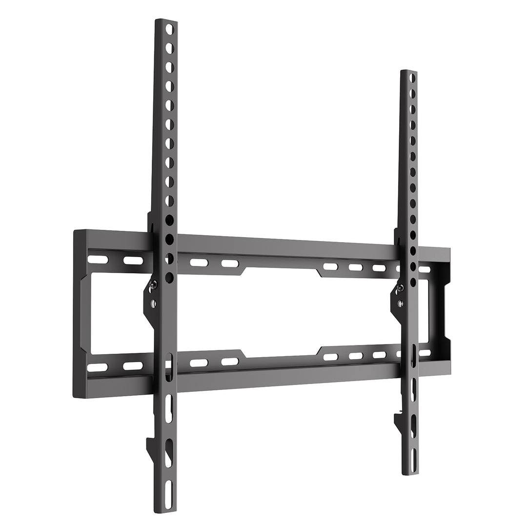 Стойка / закачалка за телевизор Maclean, макс. VESA 600x400, 37-86", до 45 кг, черна, регулиране на наклона 0°~-8°, MC-188