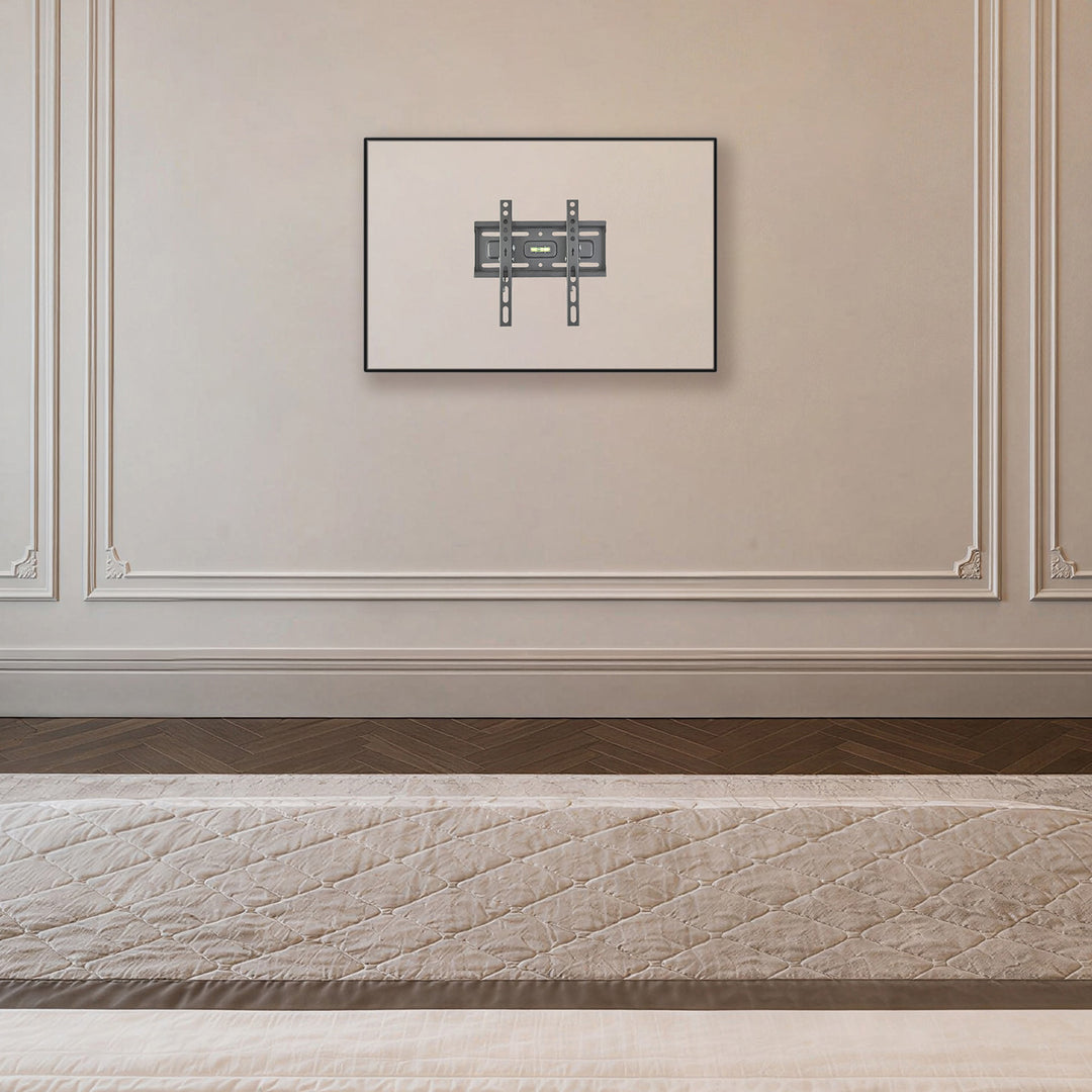Стойка / закачалка за телевизор Maclean, макс. VESA 200x200, 13-43", до 45 кг, черна, регулиране на наклона +2°~-10°, MC-189