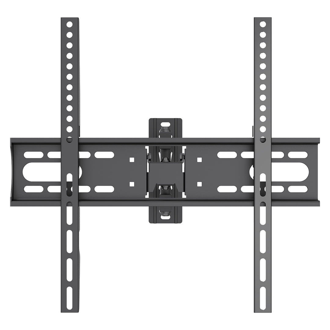 Стойка / закачалка за телевизор Maclean, макс. VESA 400x400, 32-55", до 30 кг, черна, регулиране на наклона +2°~-10° и завъртане +90°~-90°, MC-191
