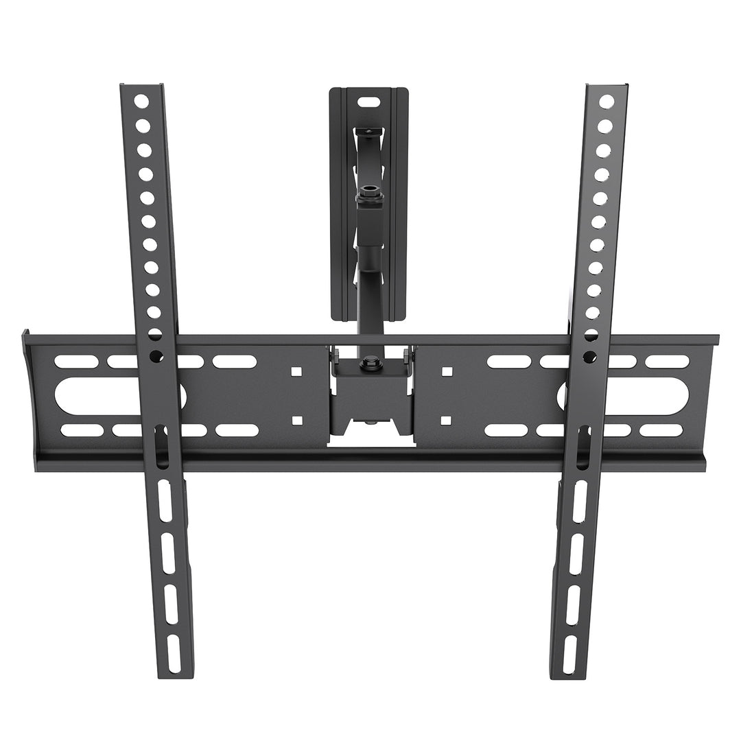 Стойка / закачалка за телевизор Maclean, макс. VESA 400x400, 32-55", до 30 кг, черна, регулиране на наклона +2°~-10° и завъртане +90°~-90°, MC-191