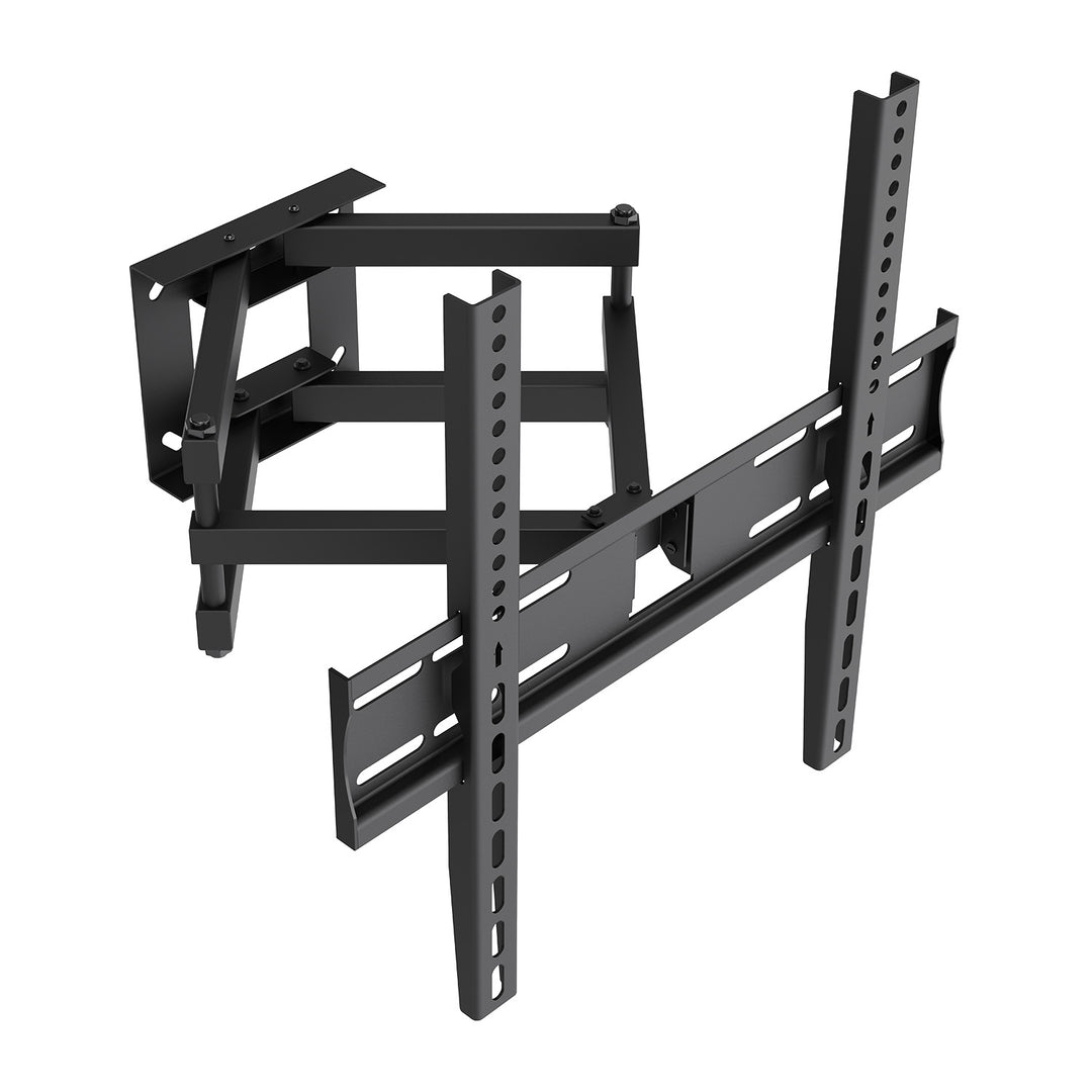 Стойка / закачалка за телевизор Maclean, макс. VESA 400x400, 32-70", до 40 кг, черна, регулиране на наклона +12°~-12° и завъртане +60°~-60°, MC-192