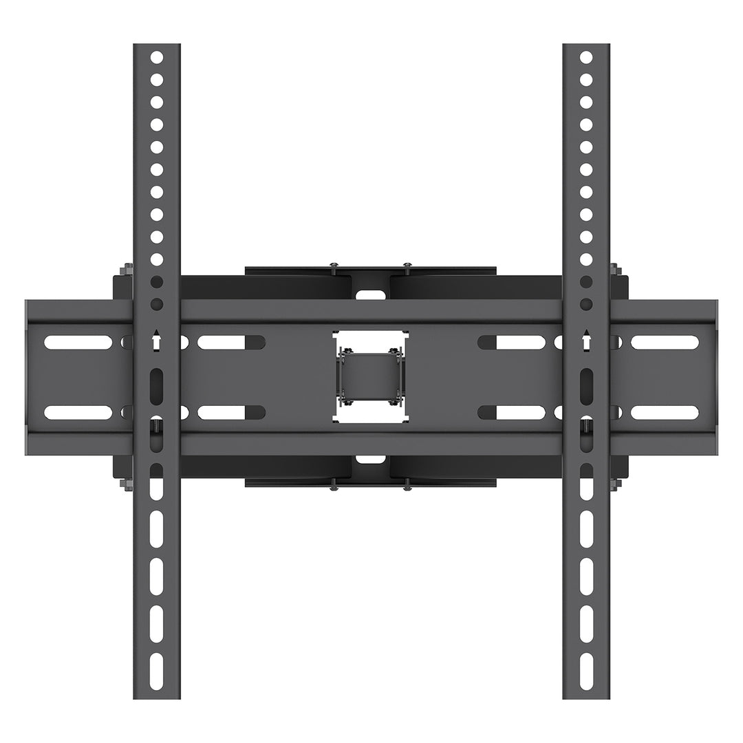 Стойка / закачалка за телевизор Maclean, макс. VESA 400x400, 32-70", до 40 кг, черна, регулиране на наклона +12°~-12° и завъртане +60°~-60°, MC-192