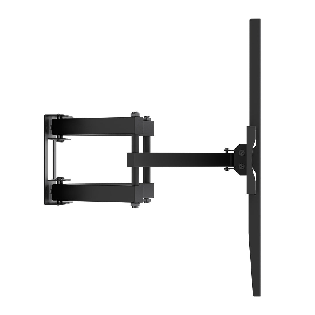 Стойка / закачалка за телевизор Maclean, макс. VESA 400x400, 32-70", до 40 кг, черна, регулиране на наклона +12°~-12° и завъртане +60°~-60°, MC-192