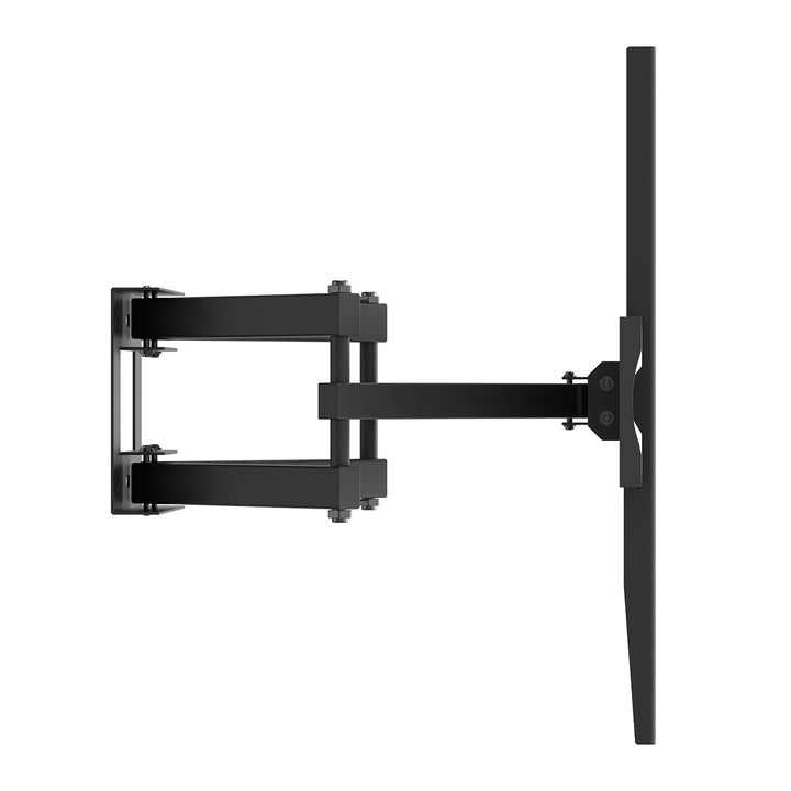 Стойка / закачалка за телевизор Maclean, макс. VESA 400x400, 32-70", до 40 кг, черна, регулиране на наклона +12°~-12° и завъртане +60°~-60°, MC-192