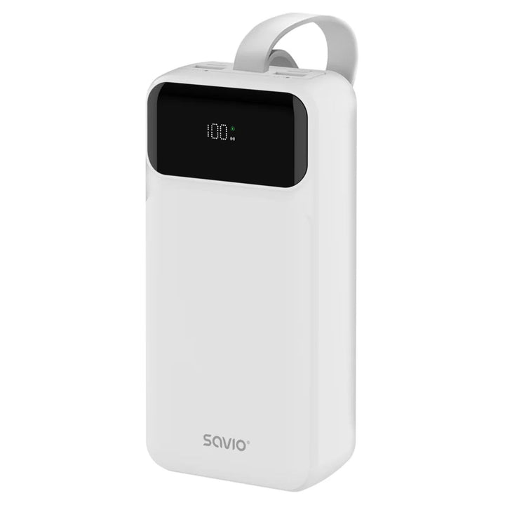 Powerbank SAVIO, 2 USB порта, 1 USB-C порт, Quick Charge, Power Delivery, SAVBA-11