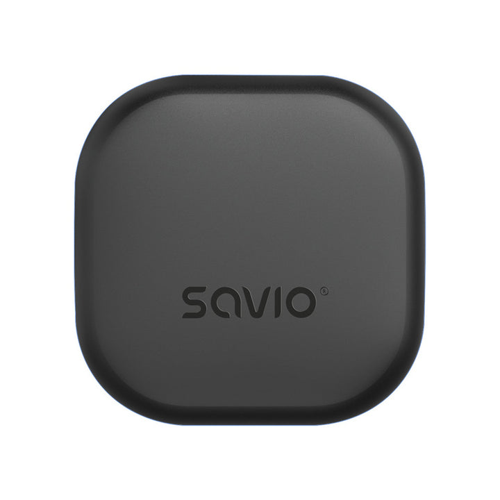 Безжични слушалки Savio, Bluetooth 5.3, ANC, USB-C, черни