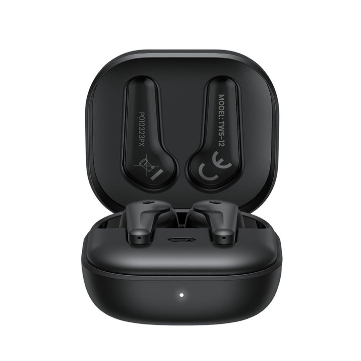 Безжични слушалки Savio, Bluetooth 5.3, ANC, USB-C, черни