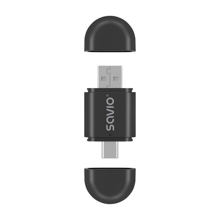 Безжичен адаптер Savio, CarPlay, Android Auto, Bluetooth, Wi-Fi, SAVTR-17