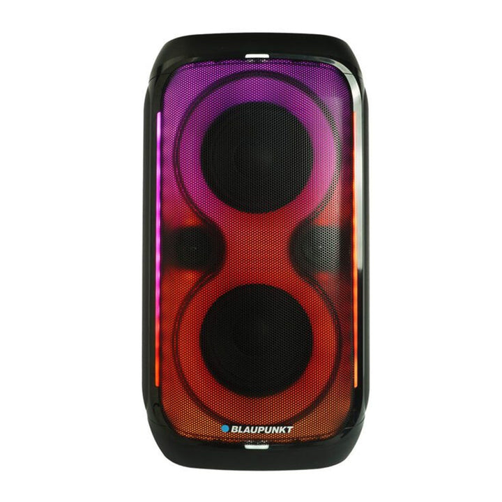 Blaupunkt Party Box високоговорител, LED осветление, Bluetooth, USB и AUX, FM радио, караоке функция, дистанционно управление, живот на батерията до 18 часа, PB60X