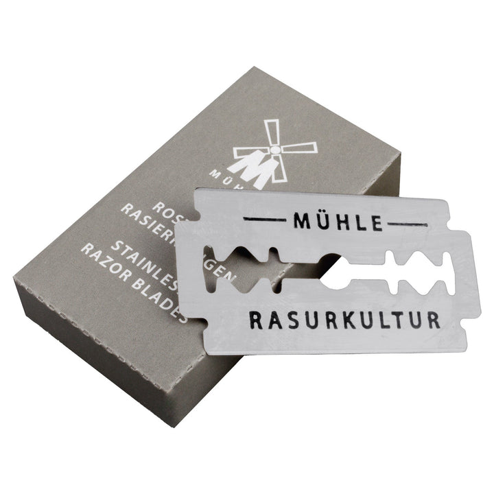Бръснарски ножчета MÜHLE, неръждаема стомана, 10 броя, средна острота, K1