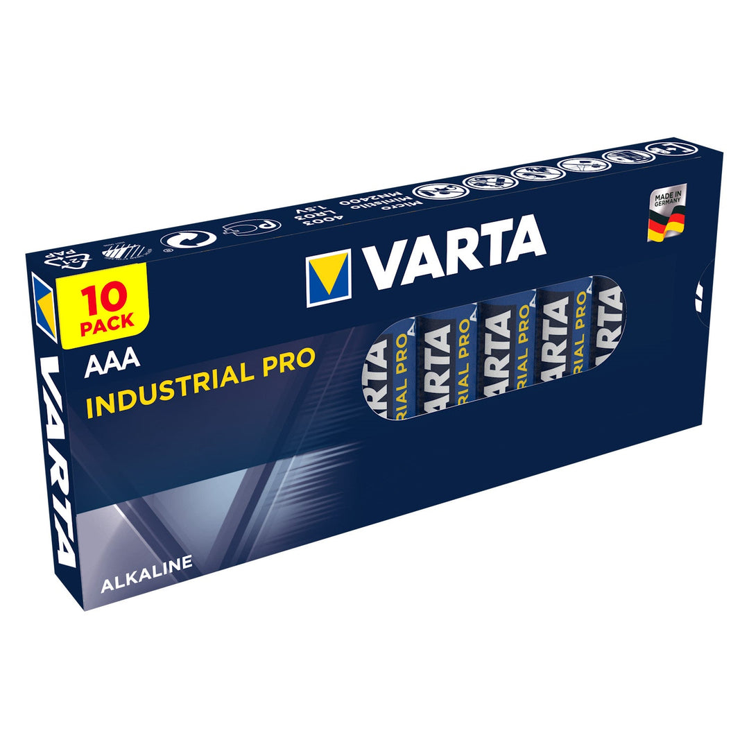 30x R-03 LR03 AAA алкална батерия Varta Industrial 4003