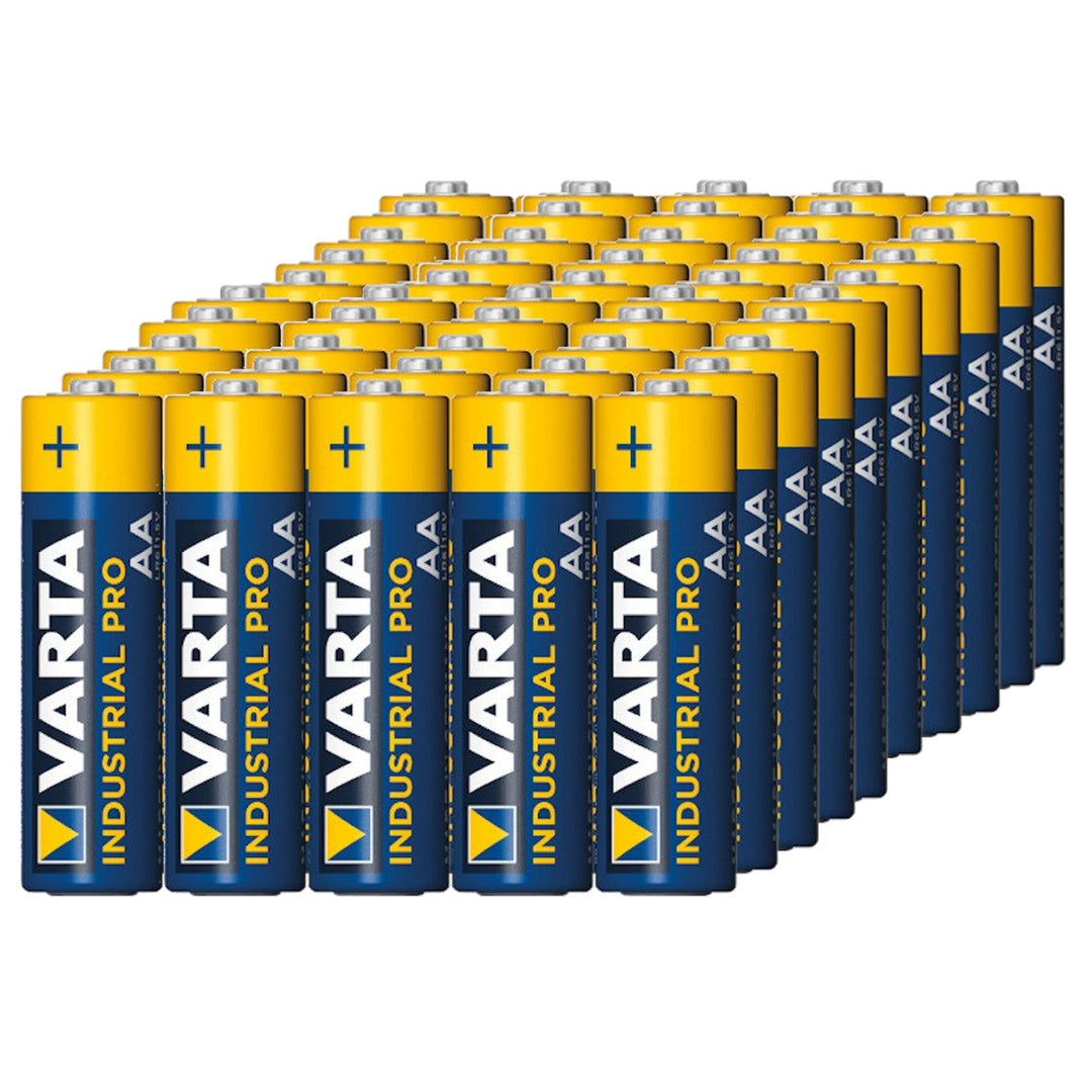 50x R-06 LR6 AA 1,5V алкална батерия Varta Industrial 4006