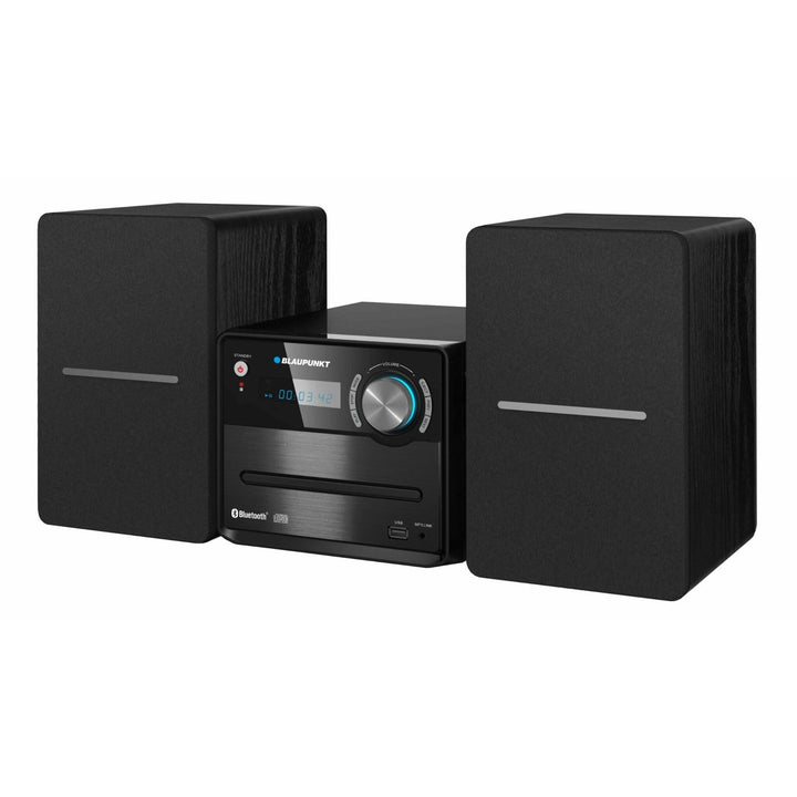Микросистема Blaupunkt, мощност 30 W, FM радио, AUX гнездо, USB конектор, Bluetooth, MS13BT
