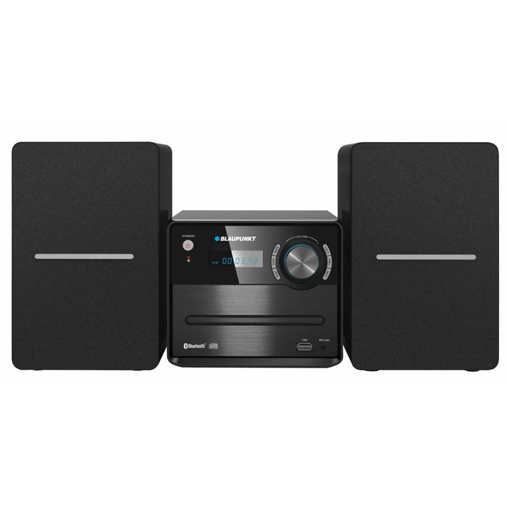 Микросистема Blaupunkt, мощност 30 W, FM радио, AUX гнездо, USB конектор, Bluetooth, MS13BT