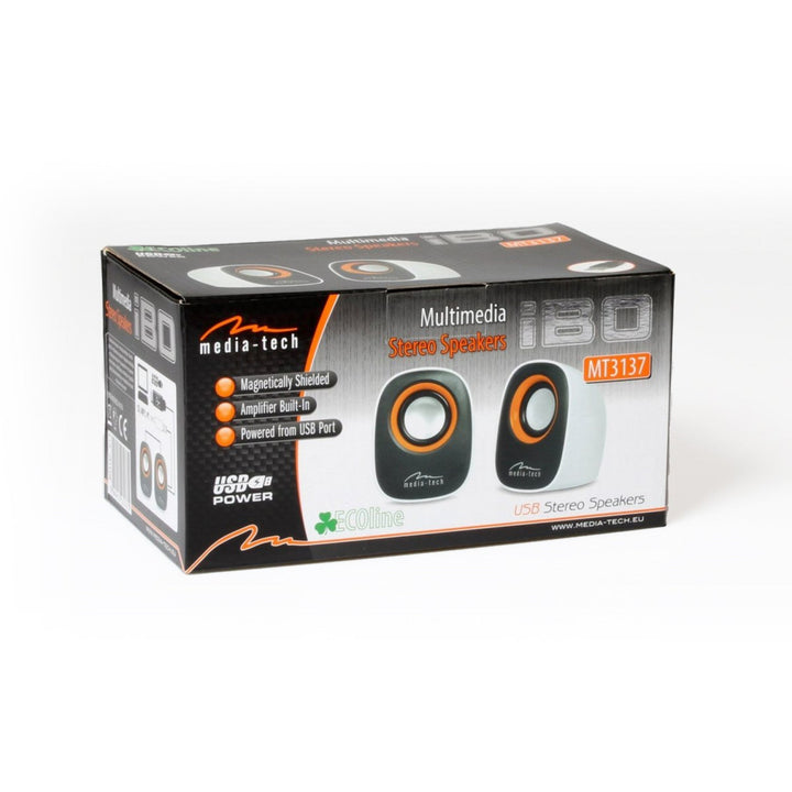 USB-захранвани 2.0 компютърни високоговорители, Media-Tech, MT3137
