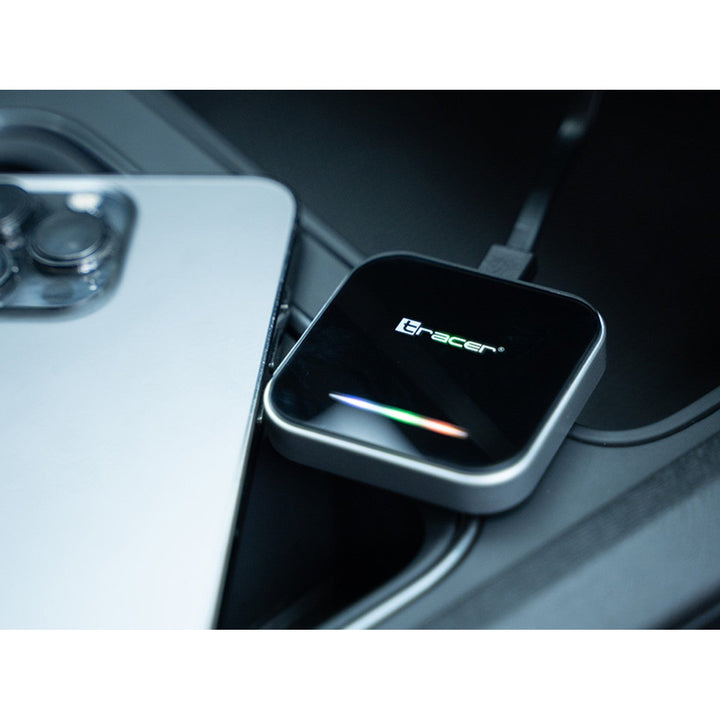 Tracer безжичен адаптер за CarPlay и Android Auto, WiFi, Bluetooth 5.0, CarLink PRO