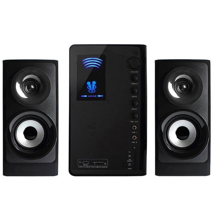 Комплект високоговорители Tracer 2.1, Bluetooth 5.1, изходна мощност 35 W, FM радио, дистанционно управление, Tumba BT