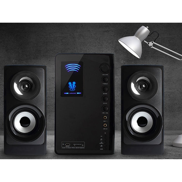 Комплект високоговорители Tracer 2.1, Bluetooth 5.1, изходна мощност 35 W, FM радио, дистанционно управление, Tumba BT