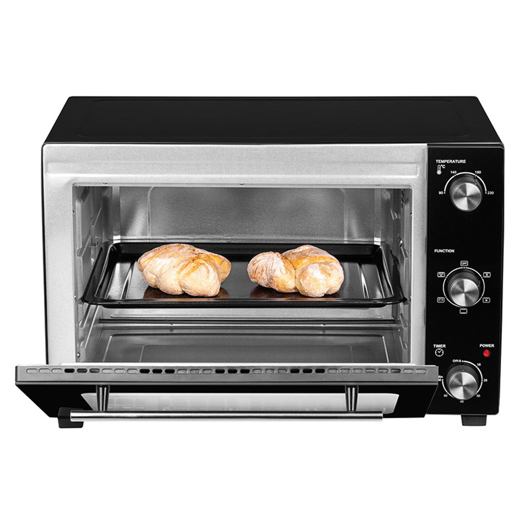 Електрическа фурна Lafe, капацитет 48 л, мощност 1800 W, с вентилатор, HeatMaster