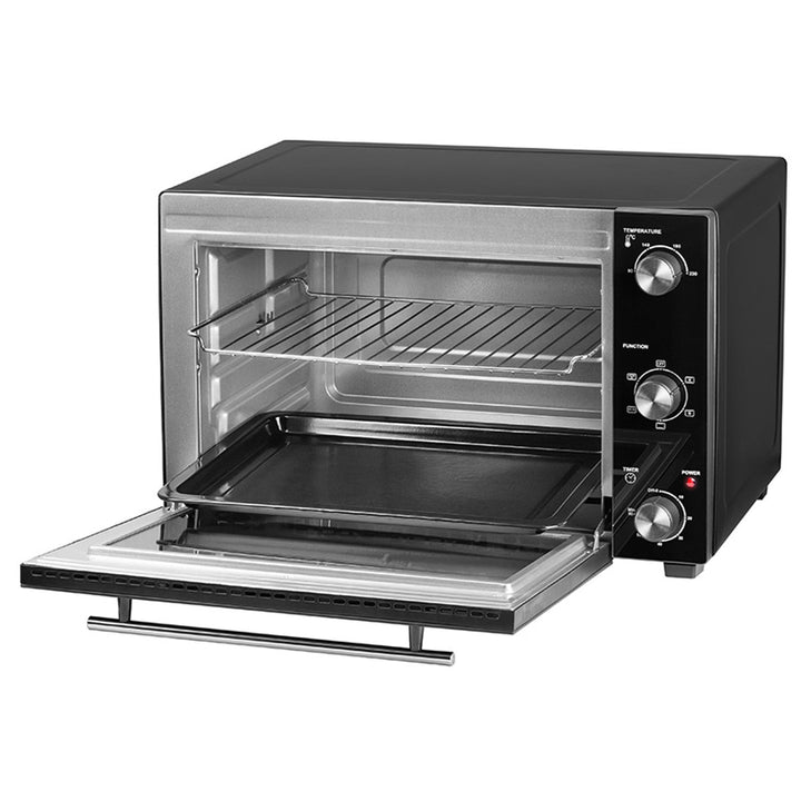 Електрическа фурна Lafe, капацитет 48 л, мощност 1800 W, с вентилатор, HeatMaster