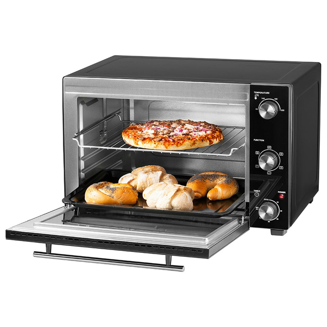 Електрическа фурна Lafe, капацитет 48 л, мощност 1800 W, с вентилатор, HeatMaster